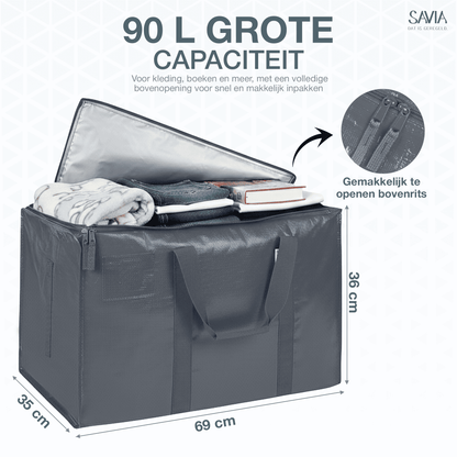 Verhuistassen - Set van 6 - 90L